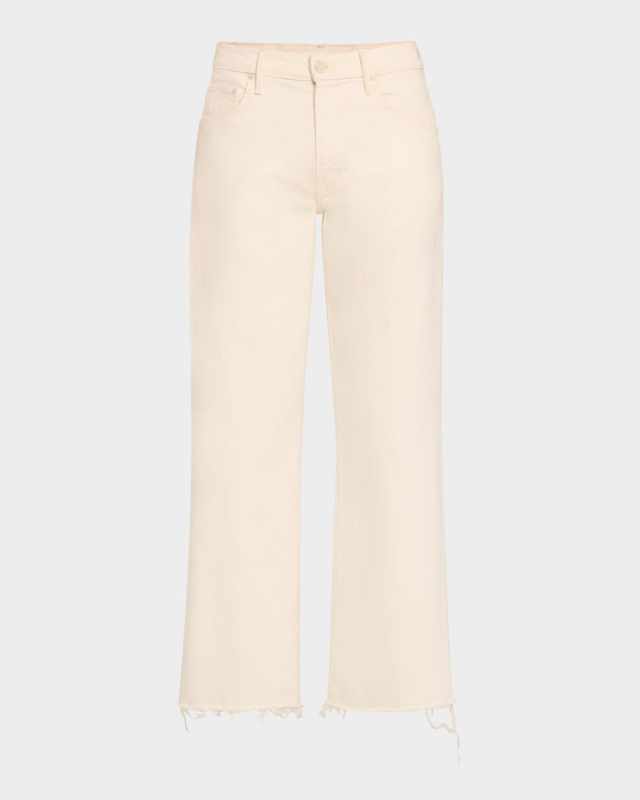 The Mid-Rise Maven Ankle Fray Jeans